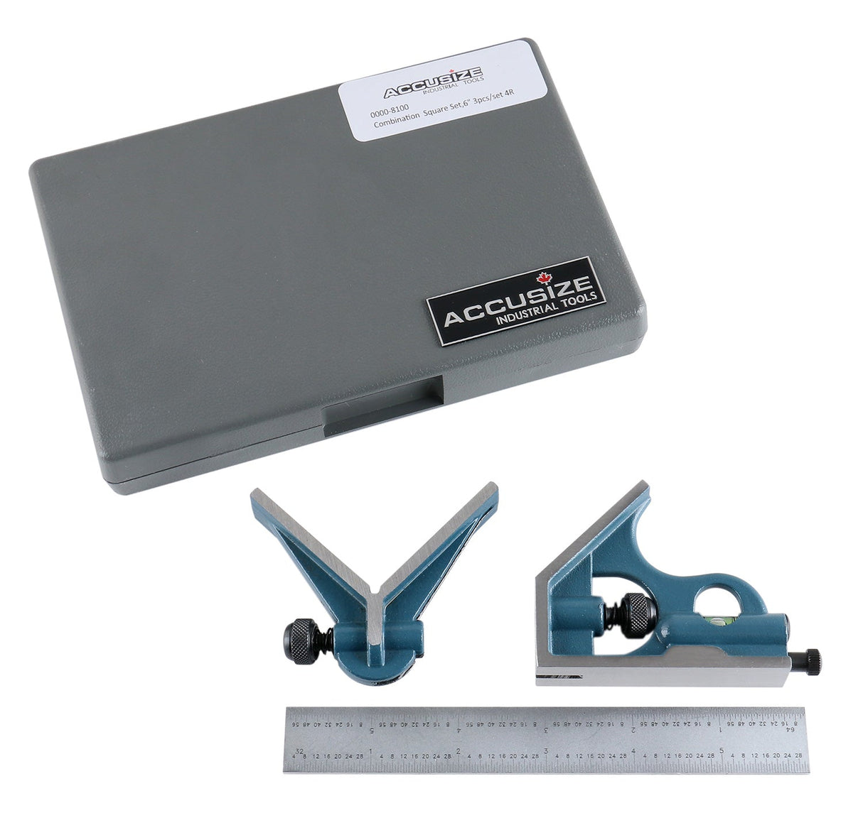 4R, E/M Combination Square Ruler Sets