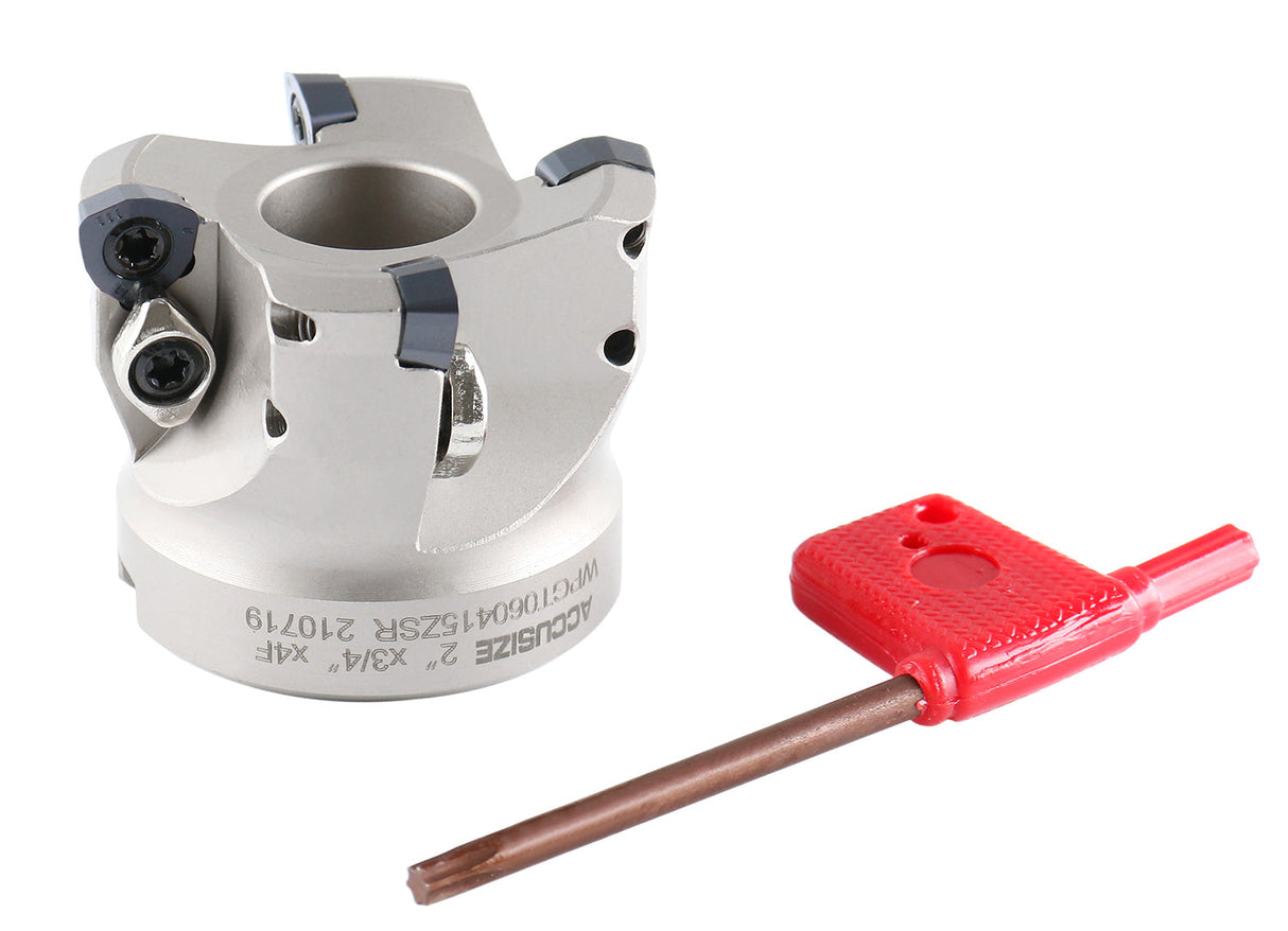 High Feed Face Mill, with WPGT Inserts