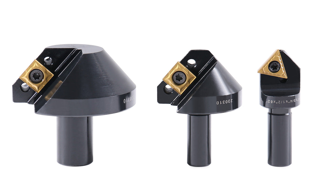 3 Pcs Indexable Countersink Sets