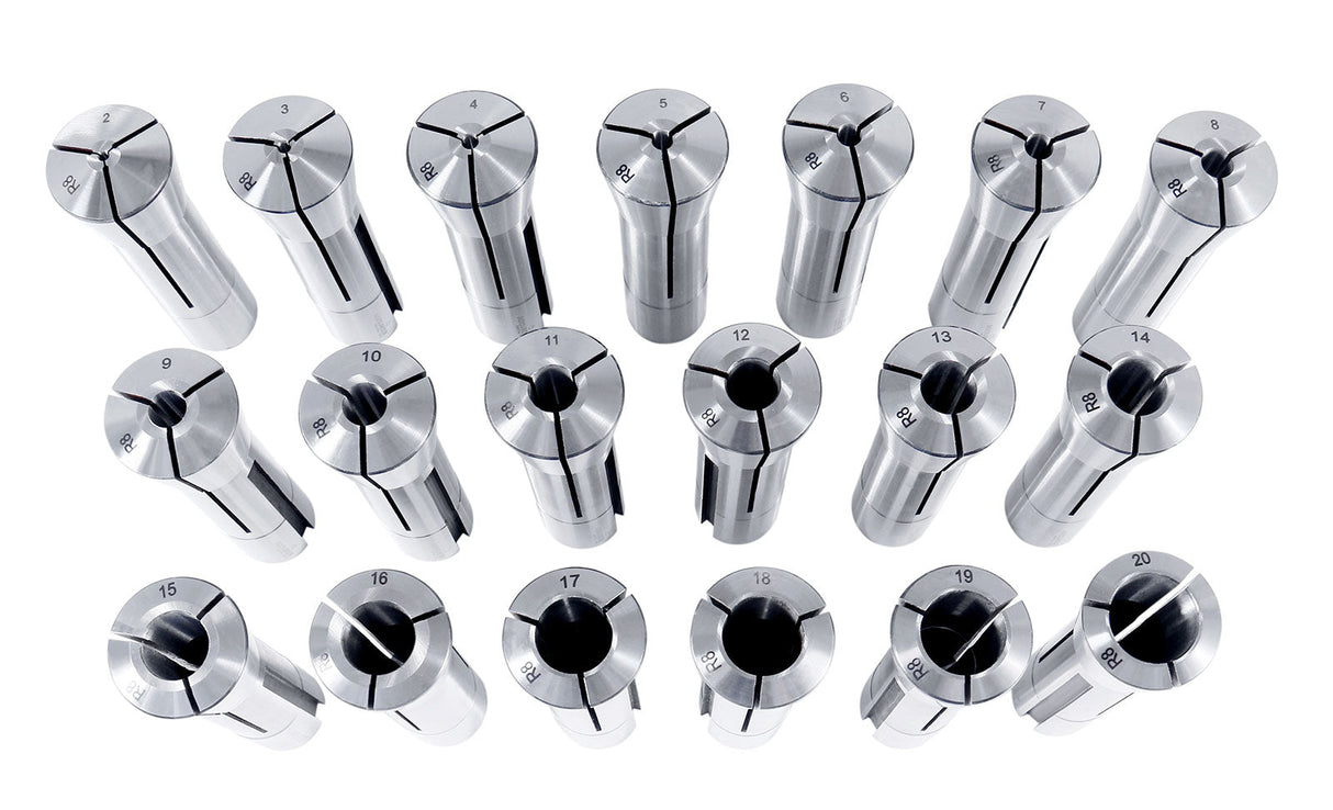 R8 Precision Grade Collet Set