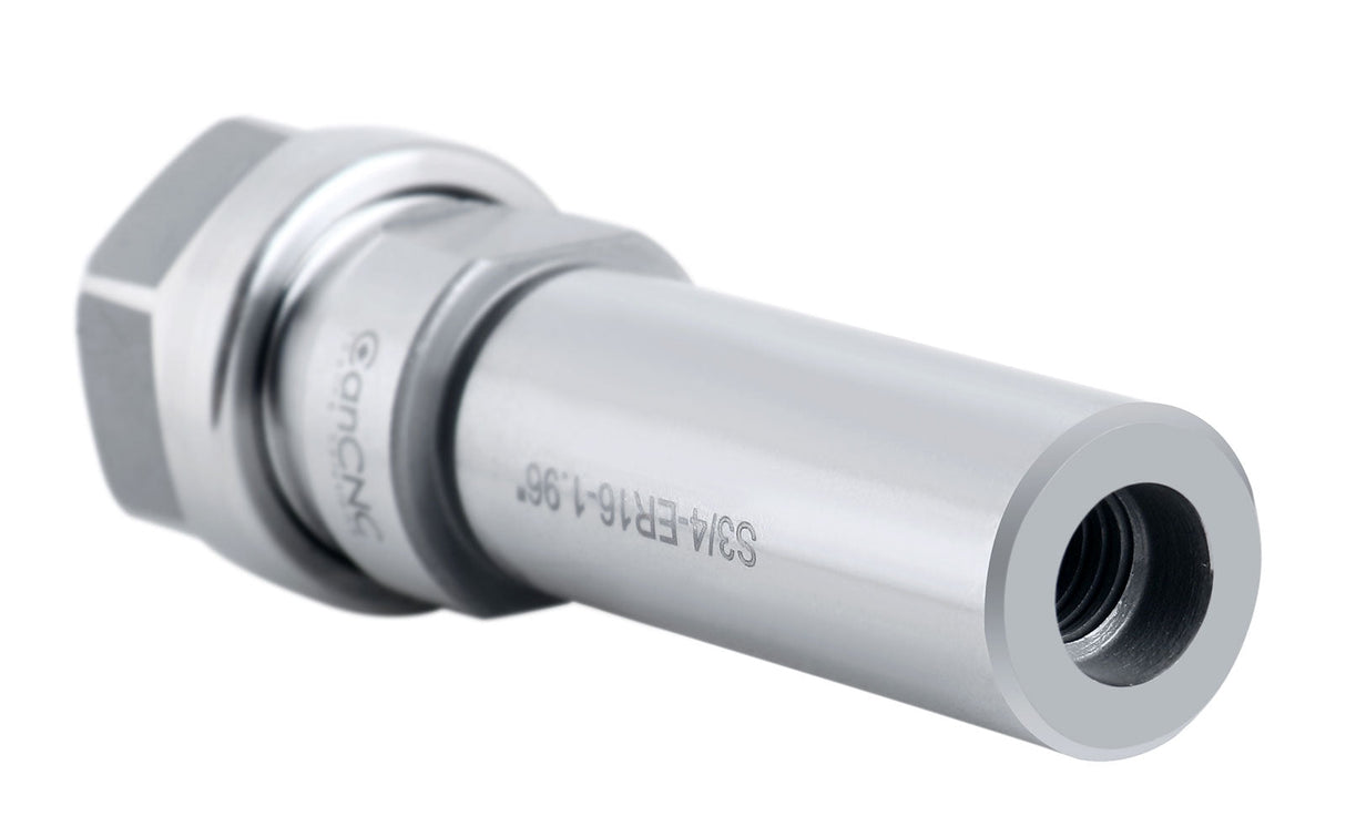 Straight Shank ER Hex Collet Chucks, Hex & Slotted, ER16, ER20, ER25, ER40, ER32