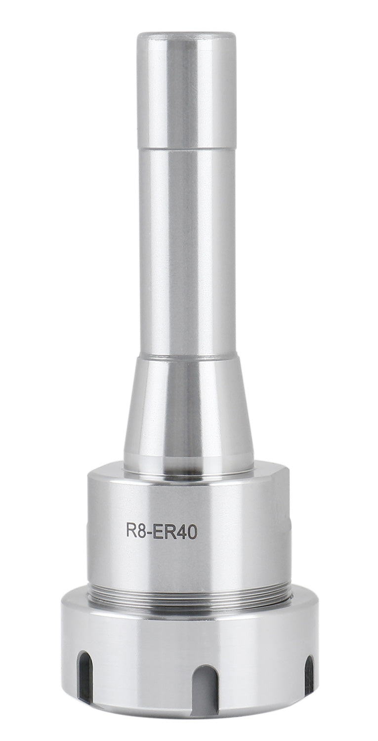 R8 Shank ER Collet Chucks, ER16, ER20, ER25, ER32, ER40