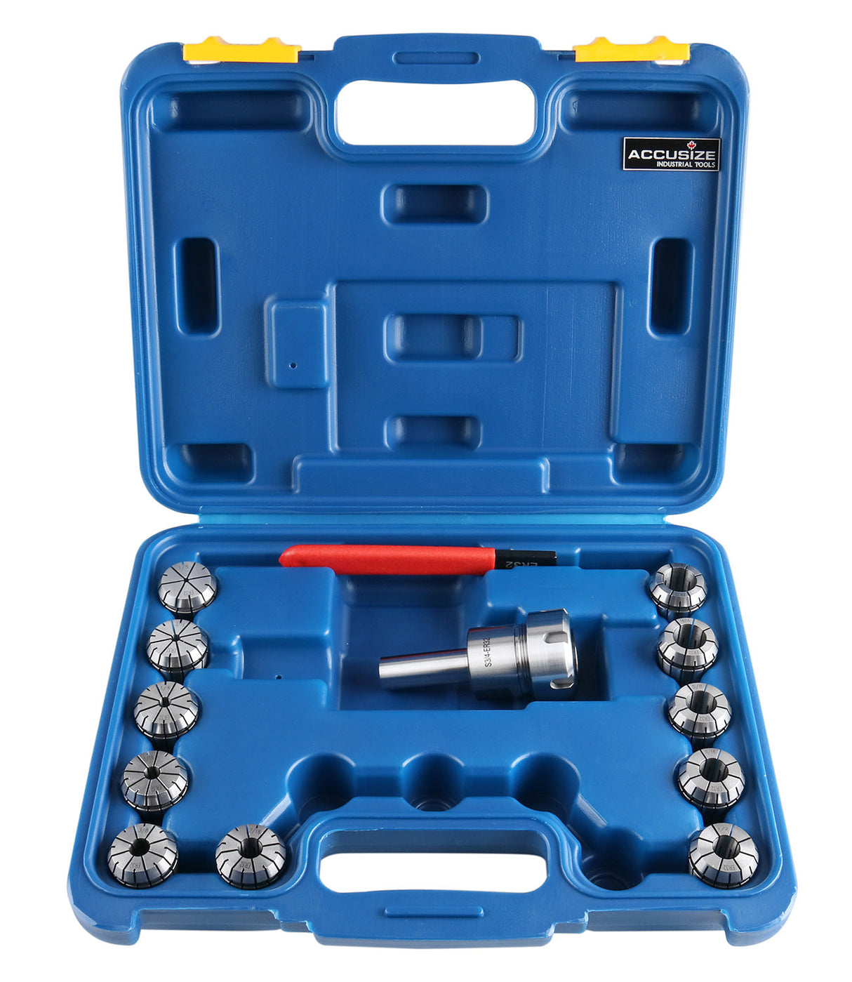 3/4" Straight Shank ER32 Chuck w/11PC Collets kit, 1/8-3/4 by 16th