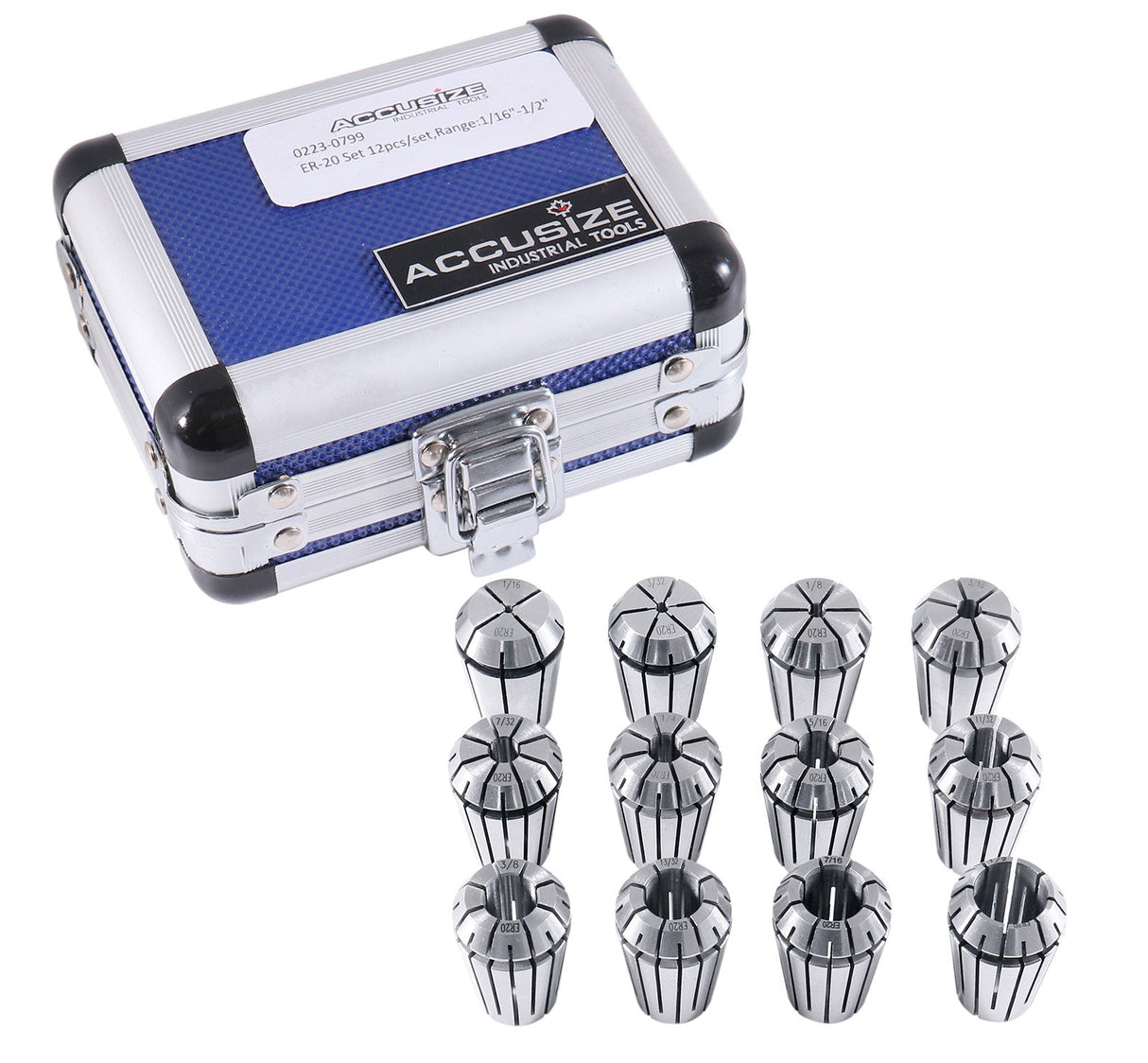 ER Style Collet Sets, inch