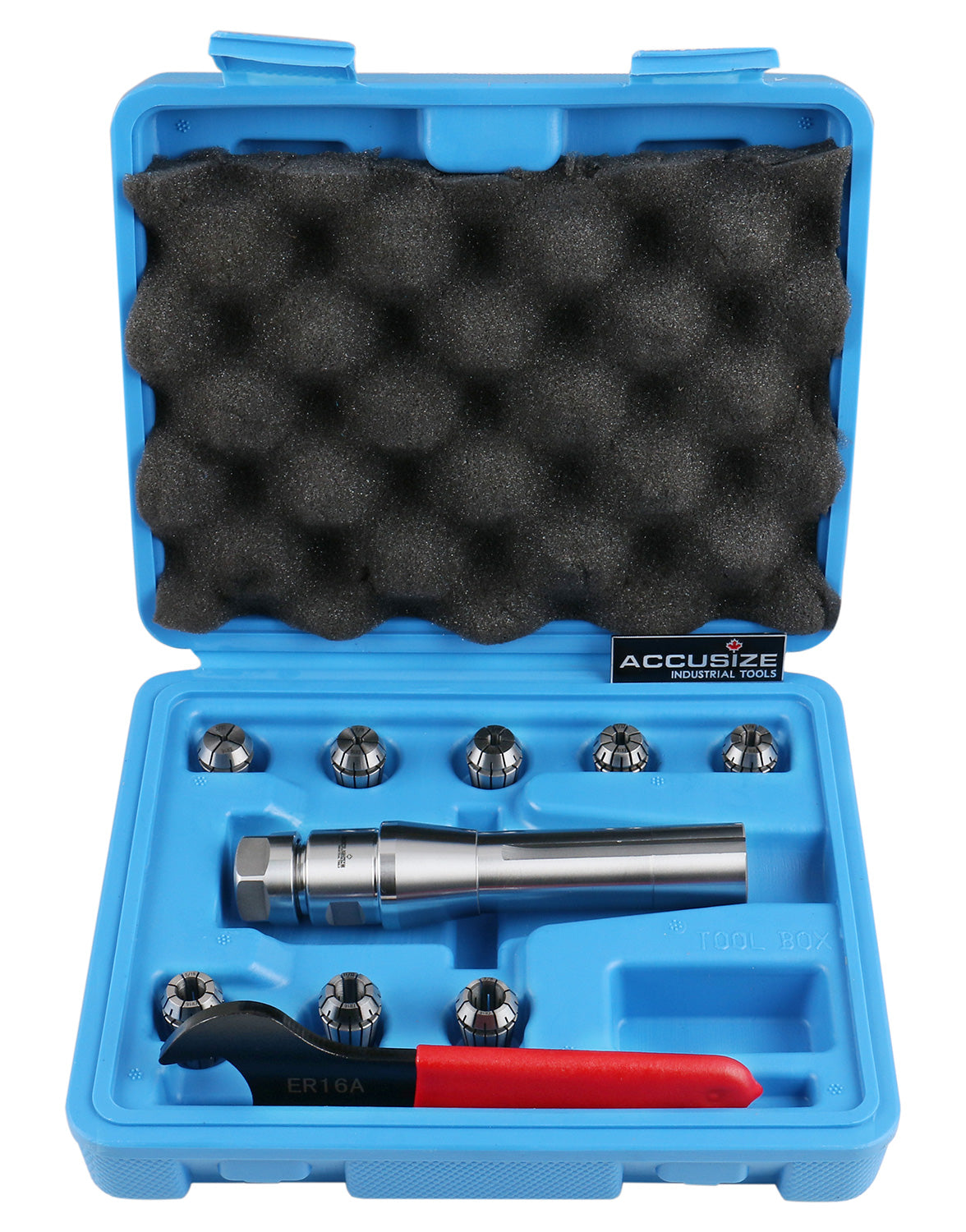 R8 x 4" ER-16 - 8 ps/set ER Collet System