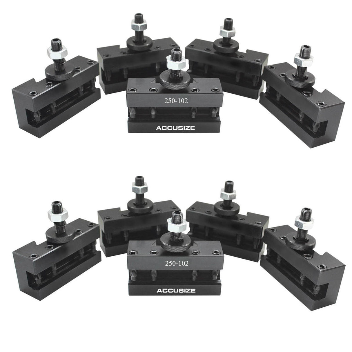 0250-0102x10, 10 Pcs AXA Boring Turning & Facing Holder, Quick Change Tool Holder