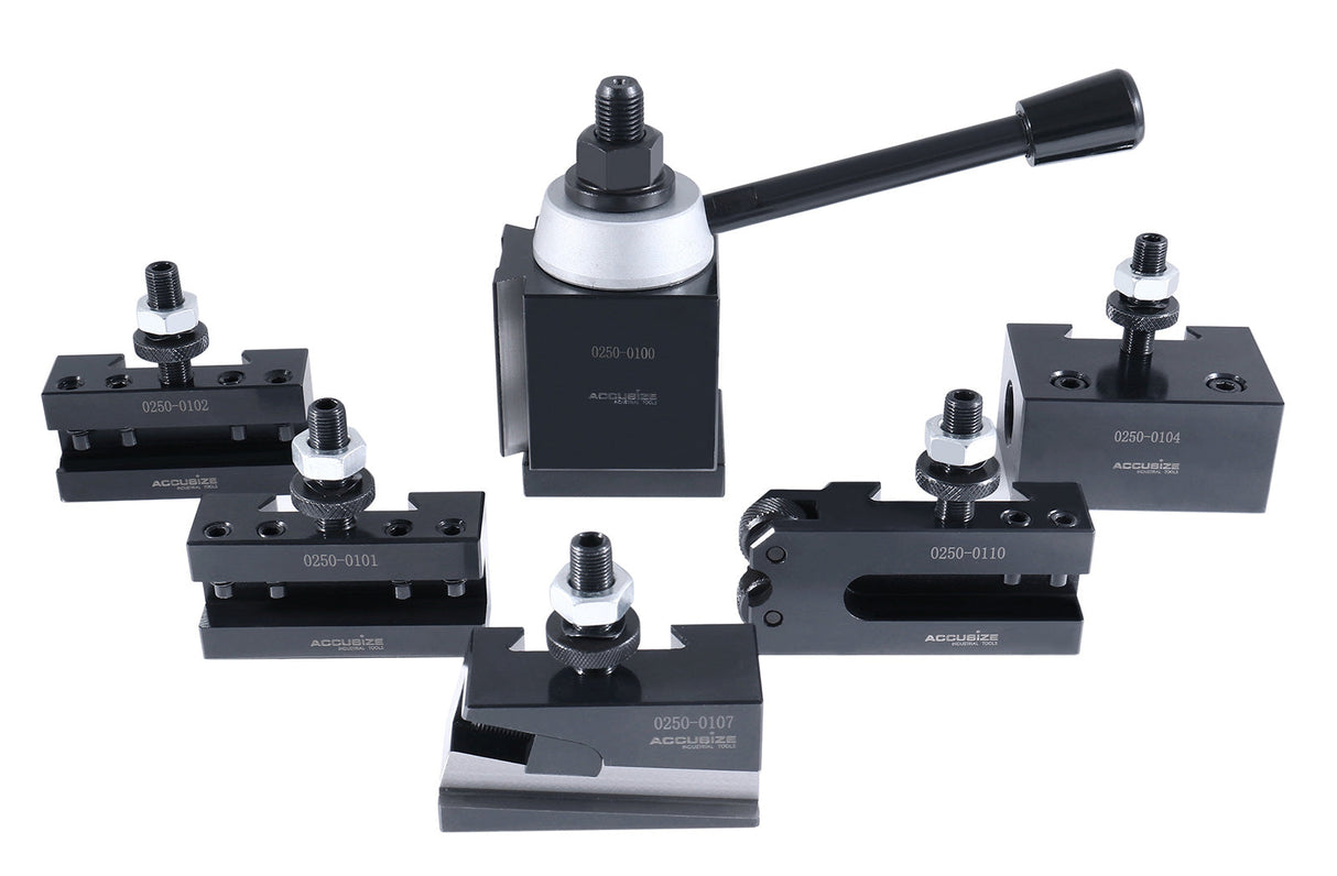 Quick Change Tool Post Sets (USA Style), Piston Type