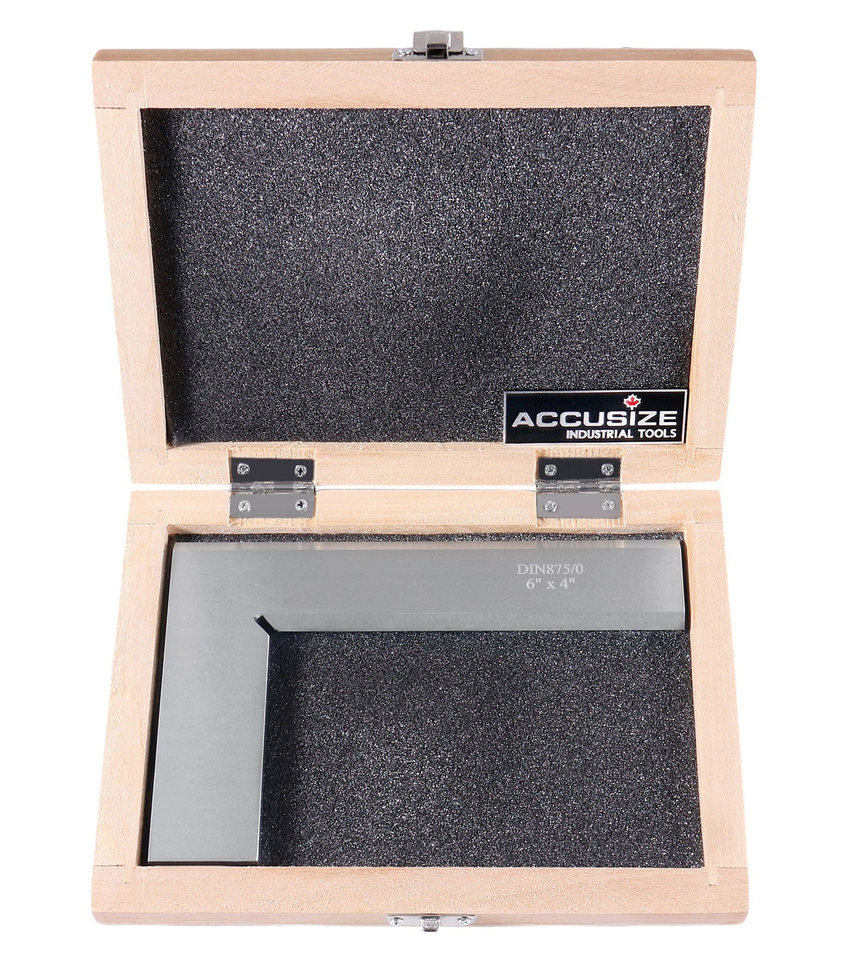 6" x 4" Precision Bevel Edge Square DIN 875