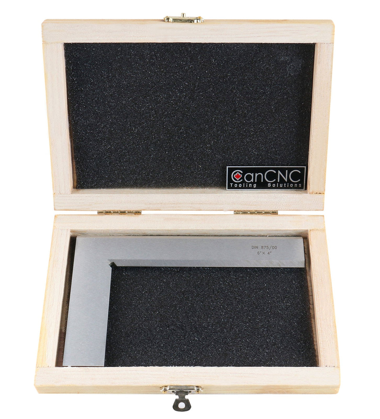 6" x 4" Precision Bevel Edge Square DIN 875