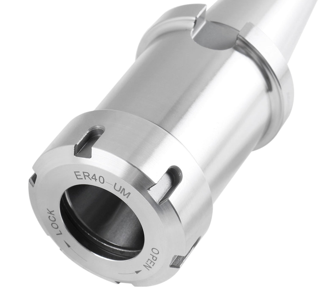 ISO40 Holders for ER Collets, with thread 5/8"-11, Length: 100mm