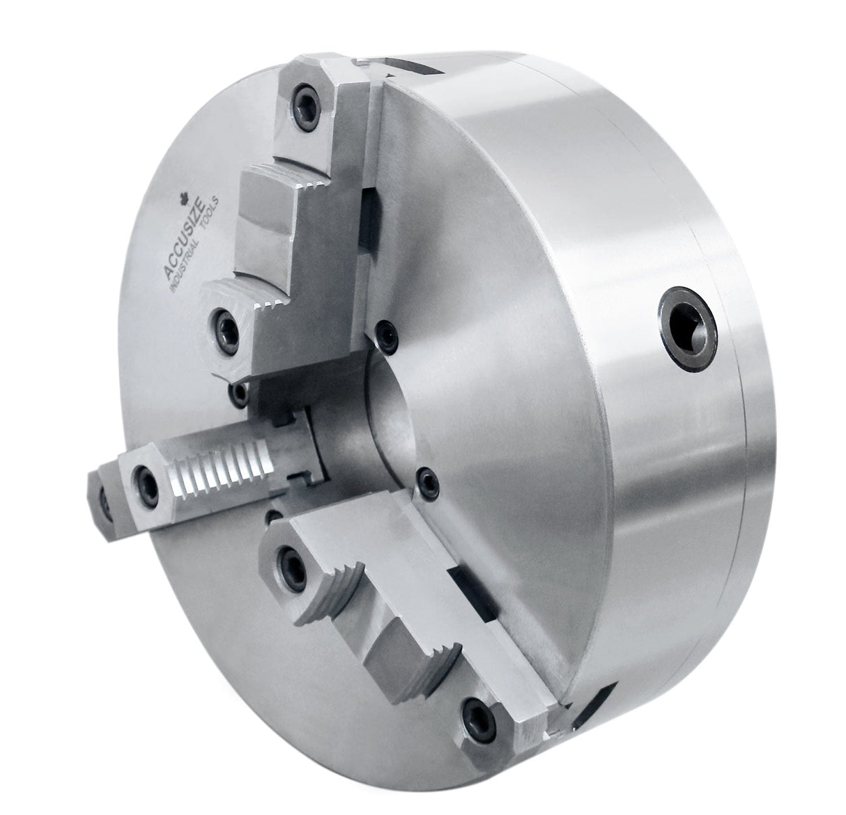 Two-Piece Reversible Jaws 3-Jaw Lathe Chucks, Direct Mount