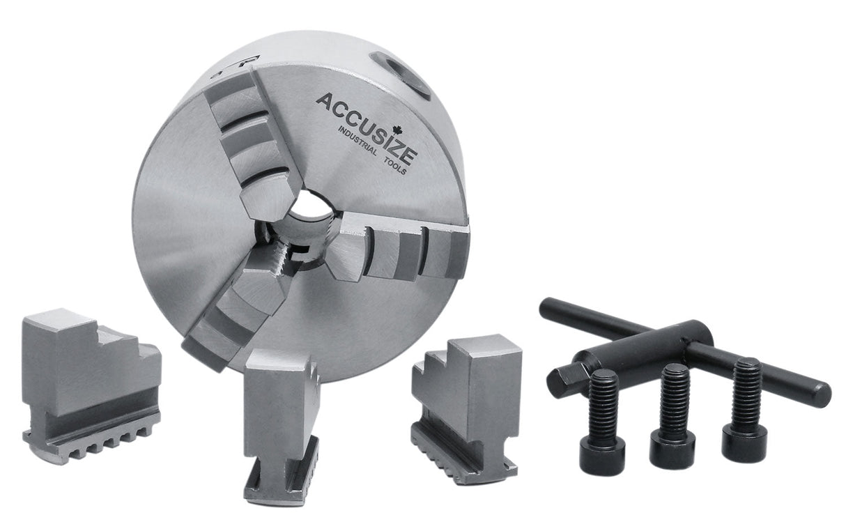 3-Jaw Chucks (Plain Back)