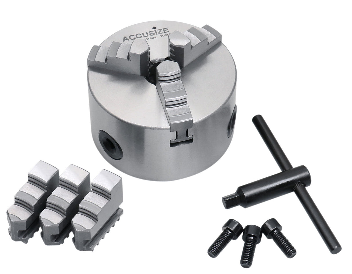 3-Jaw Chucks (Plain Back)