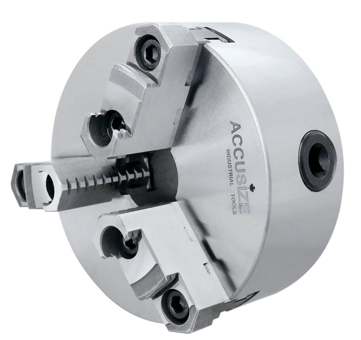 Two-Piece Reversible Jaw 3-Jaw Chucks, Plain Back