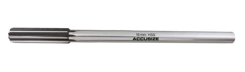 Metric ANSI HSS M2 Straight Flute Chucking Reamers, Straight Shank, Right Hand