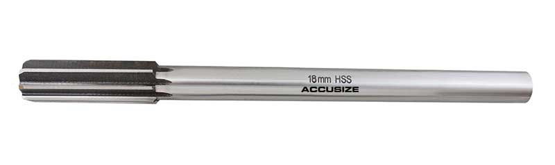 Metric ANSI HSS M2 Straight Flute Chucking Reamers, Straight Shank, Right Hand