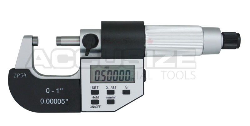 5-Key Electronic Digital Outside Micrometers