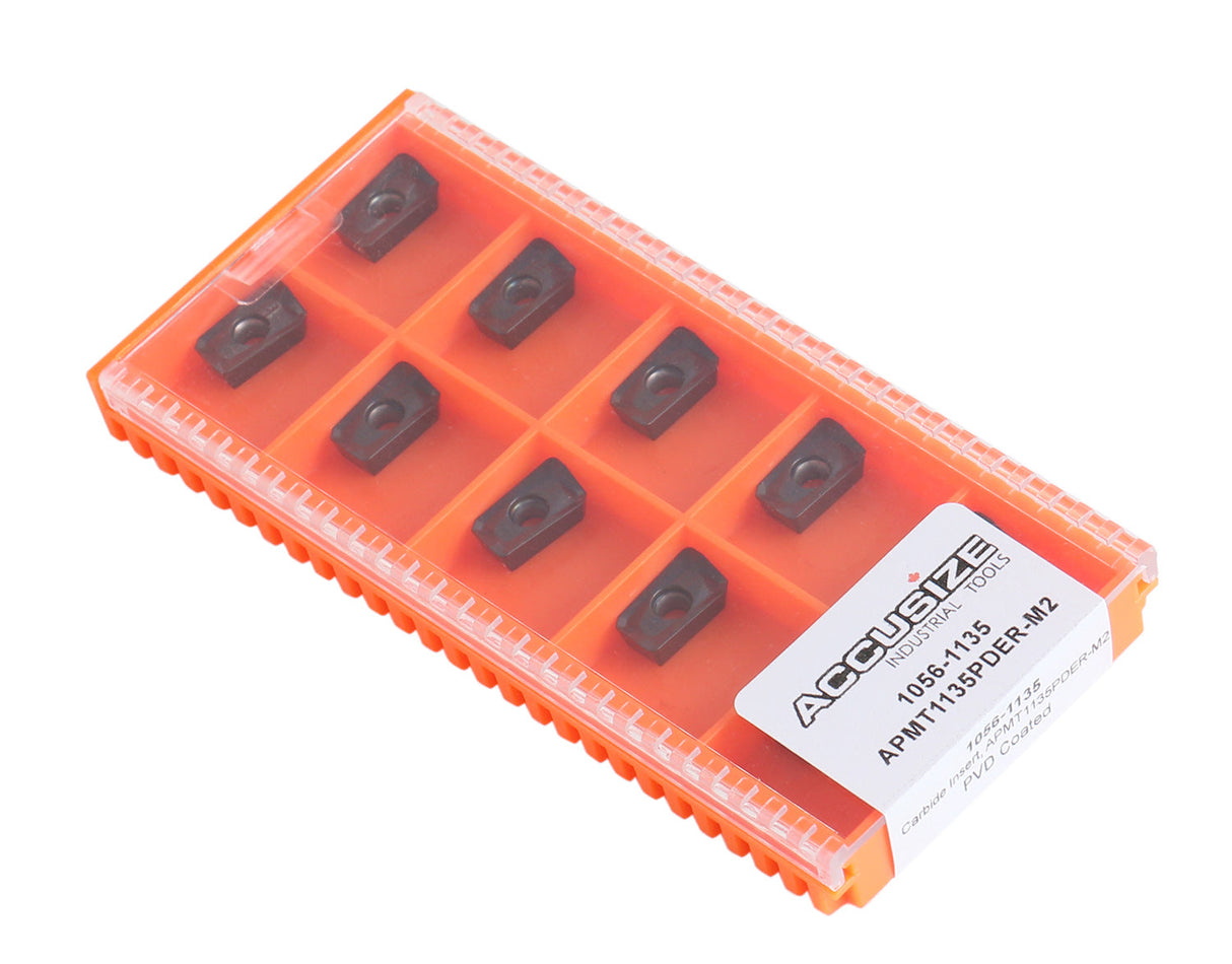 10 Pcs/Box Carbide Inserts APMT, PVD Coated, Carbide Insert for machining stainless steel