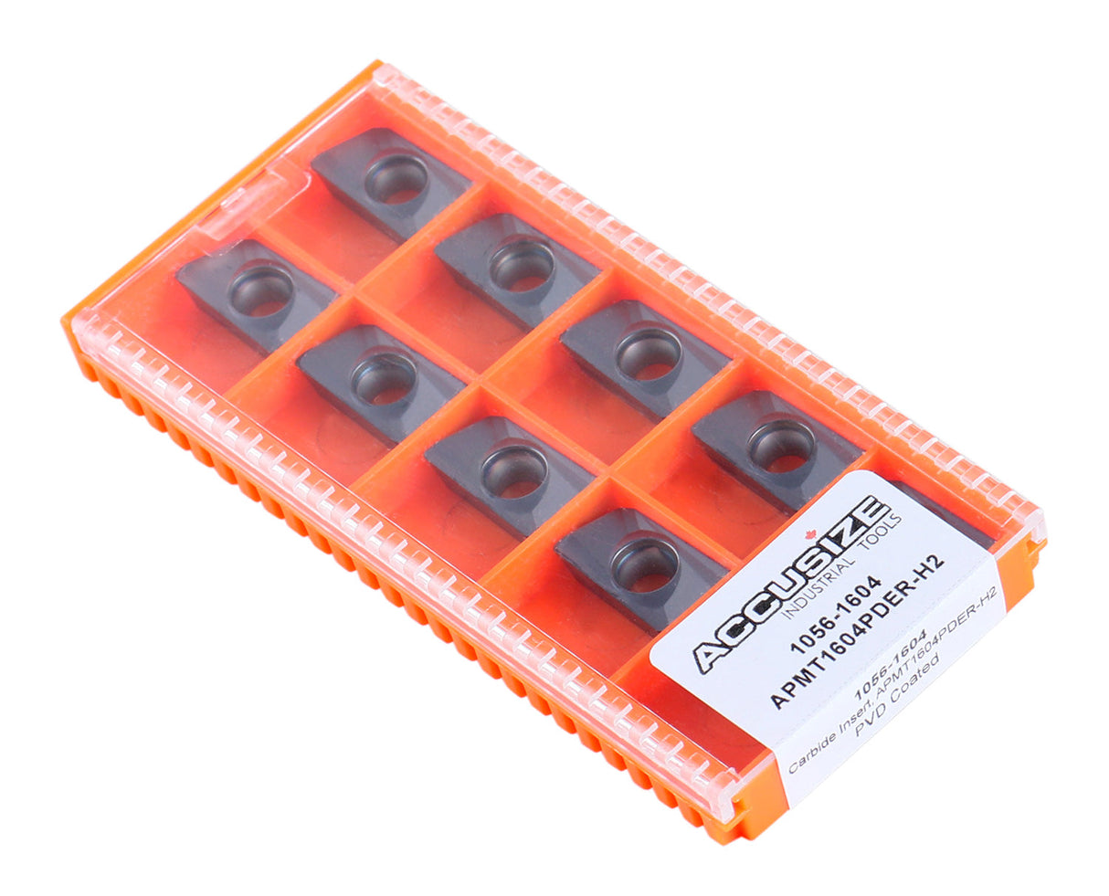 10 Pcs/Box Carbide Inserts APMT, PVD Coated, Carbide Insert for machining stainless steel