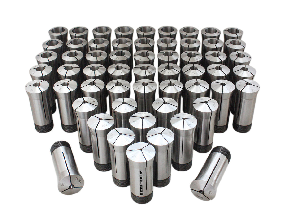 5C Precision Round Collets, Hardened & Ground