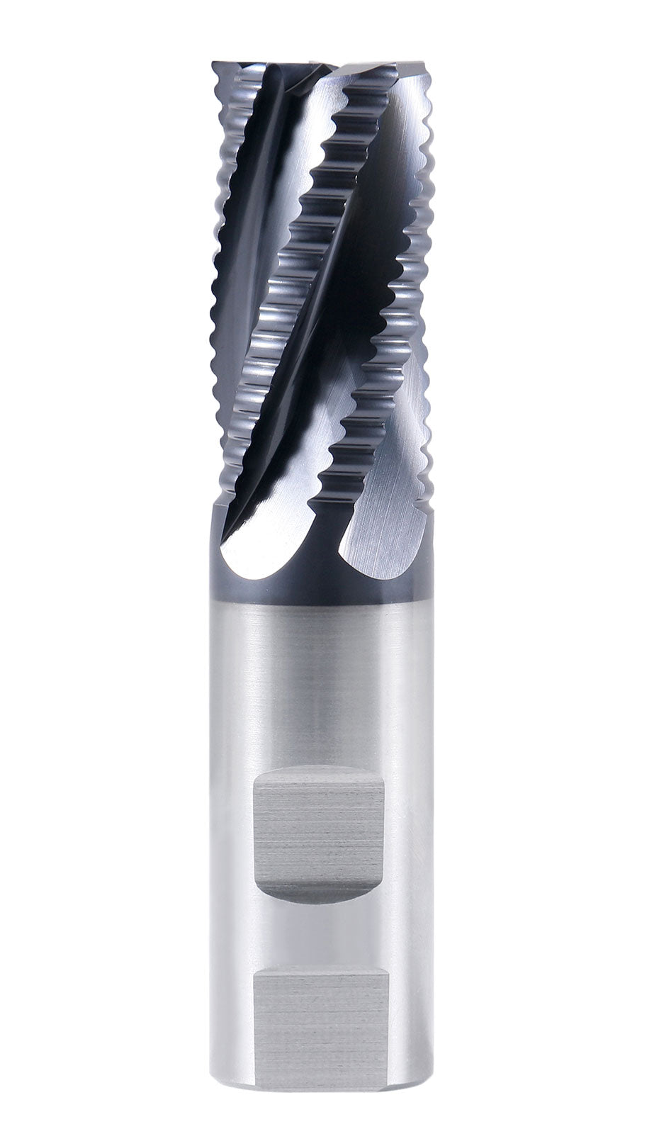 Standard Tooth, TiAlN Coated, M42-8% Cobalt Roughing End Mills
