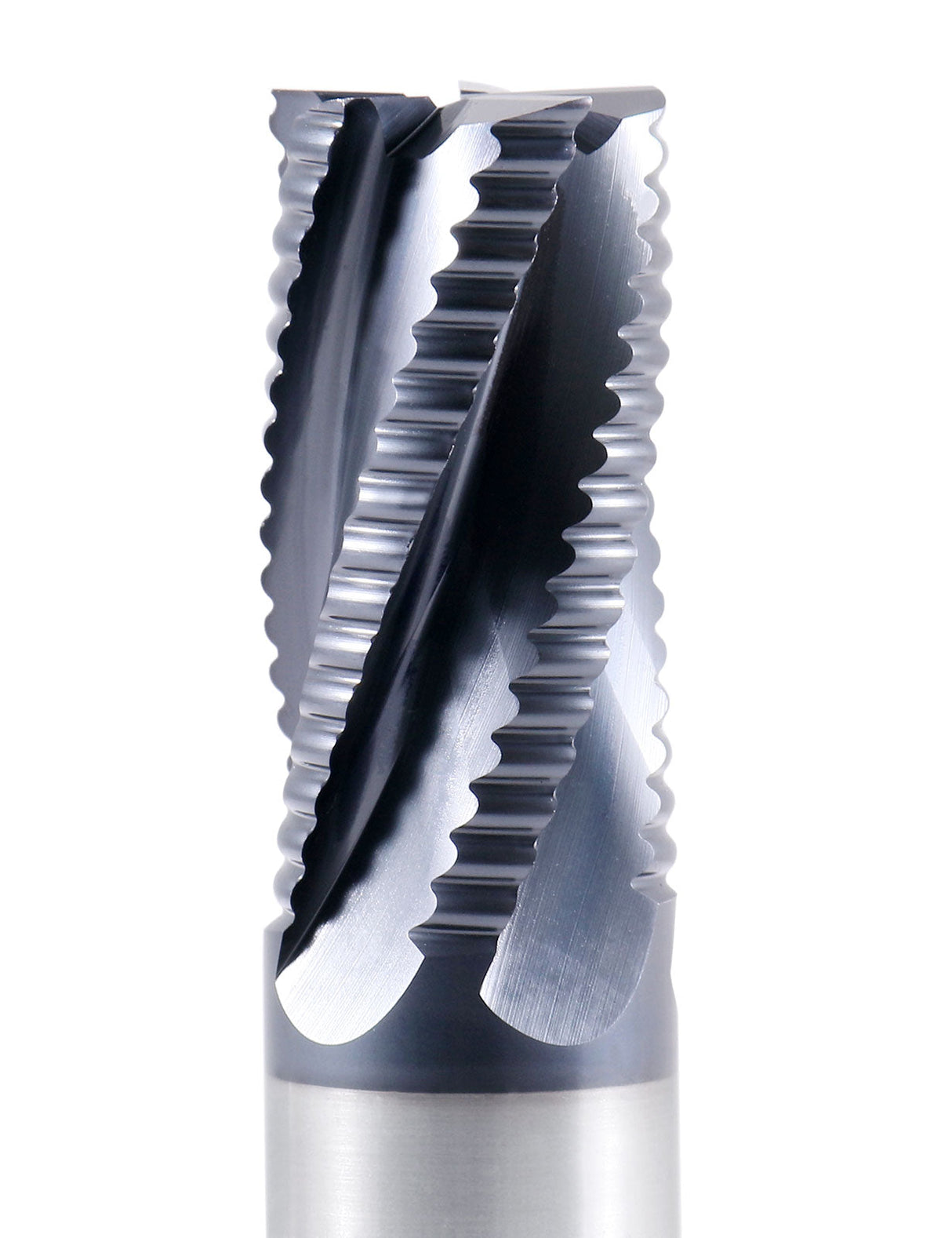 Standard Tooth, TiAlN Coated, M42-8% Cobalt Roughing End Mills