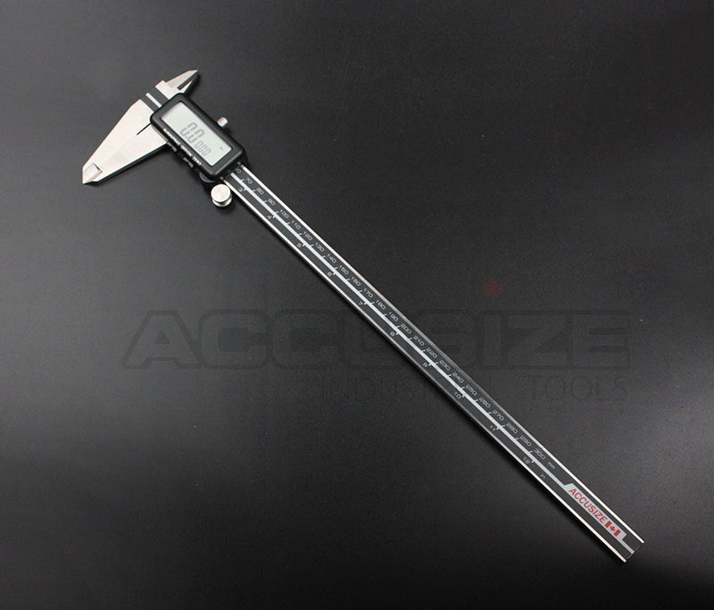 Full Screen LCD Electronic Digital Caliper, Metric/Inch/Fractional