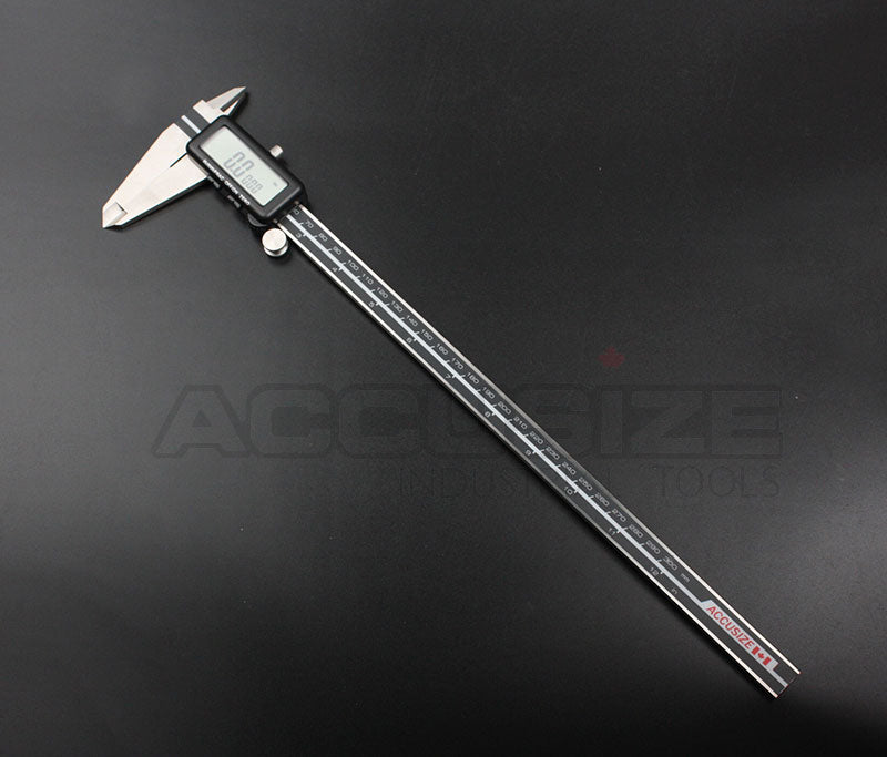 Full Screen LCD Electronic Digital Caliper, Metric/Inch/Fractional