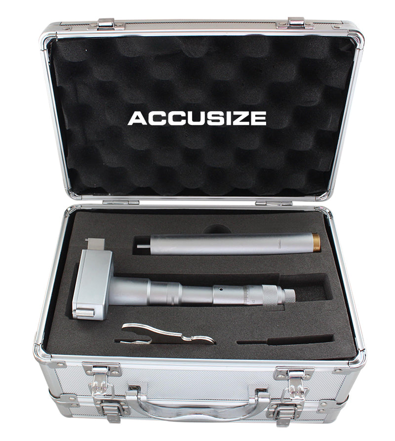 Three -Point Internal Micrometers, Ratchet Stop