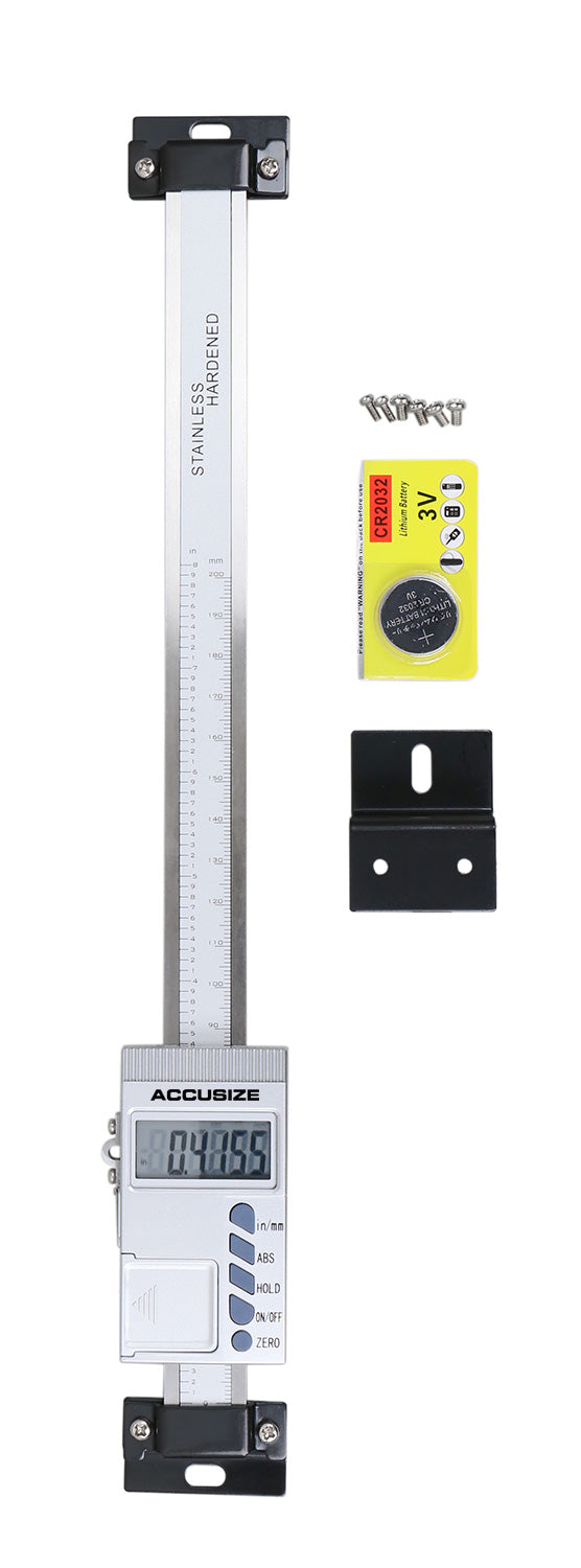 Electronic Digital DRO Scale Unit, Vertical
