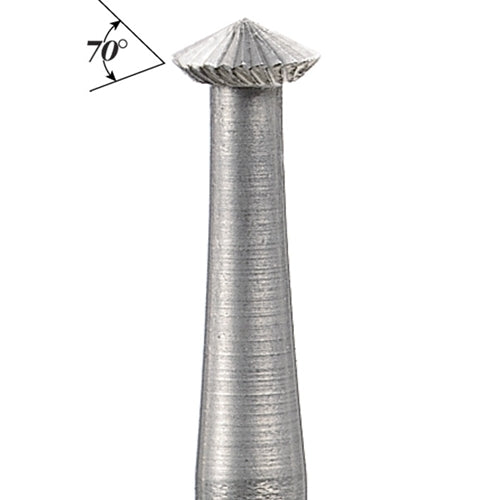 Busch Burs, 70° Shallow Hart, Fig. 446 (Pkg. of 6)