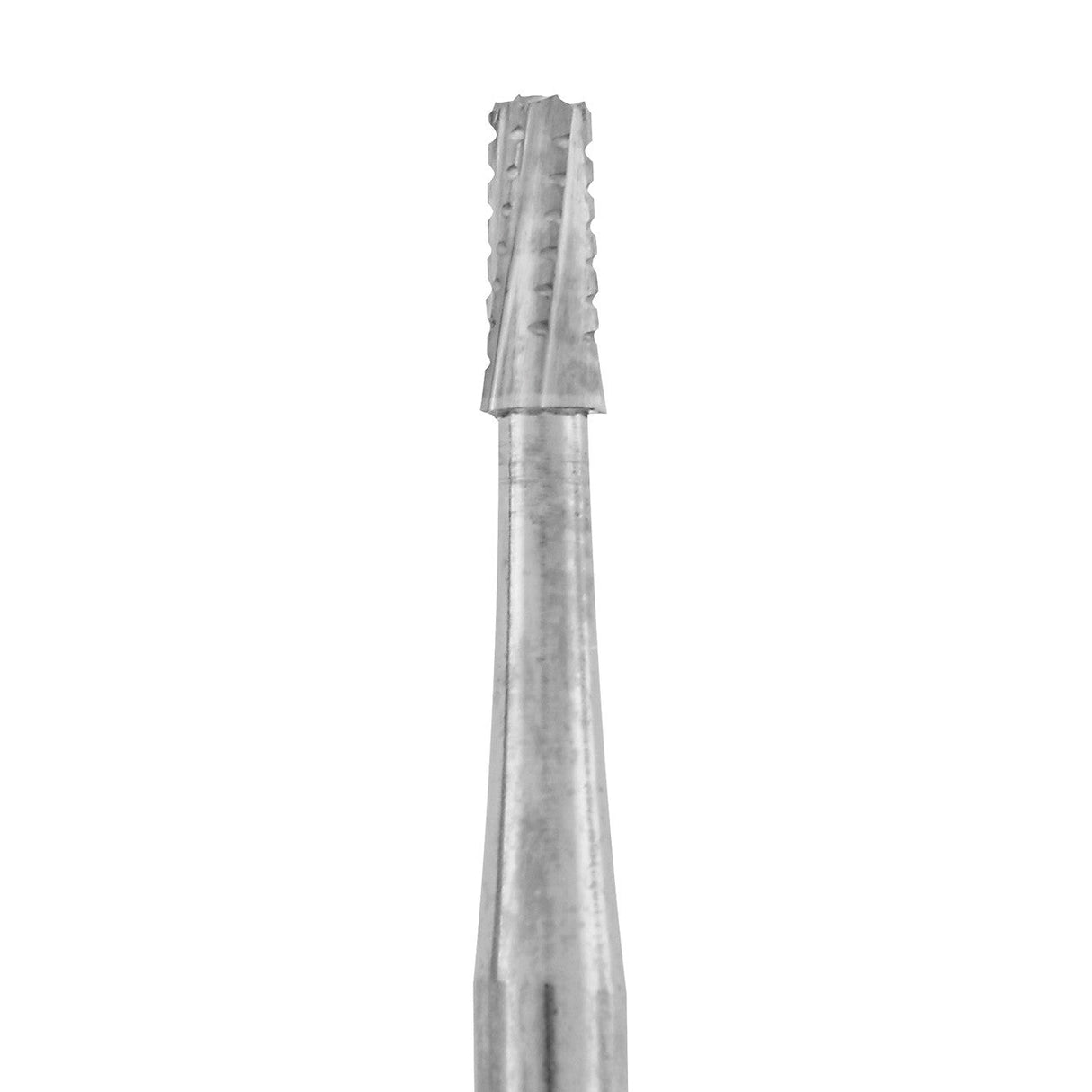 SS White Carbide Burs - 3/32" Shank - Cone Cylinder Cross-Cut