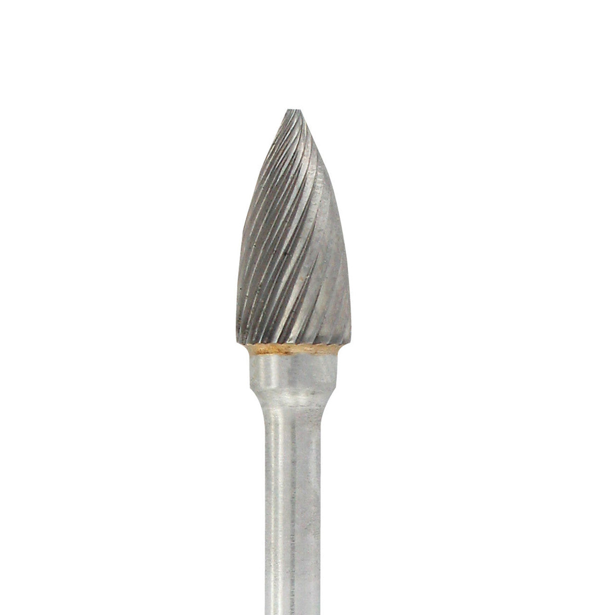Carbide Head Burs - 1/8" Shank, 1/4" x 3/16" Cut, Bullet