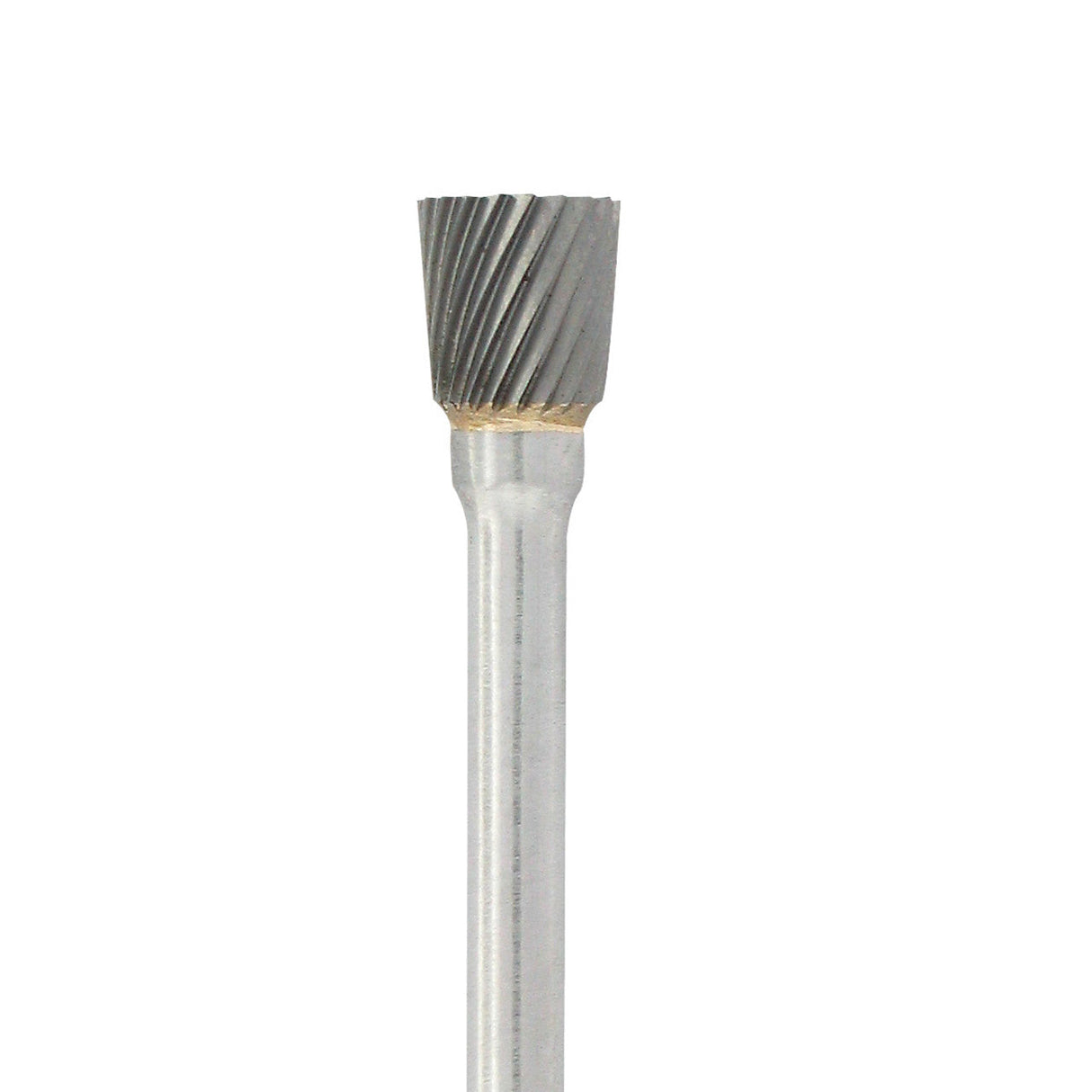 Carbide Head Burs - 1/8" Shank, 1/4" x 1/4" Cut, Inverted Cone