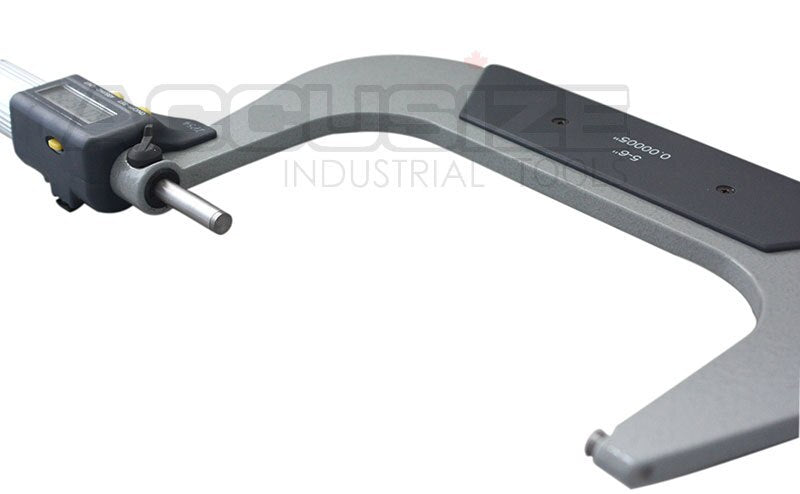 IP54 2-Key Electronic Digital Micrometers, Ratchet Friction Thimble Type