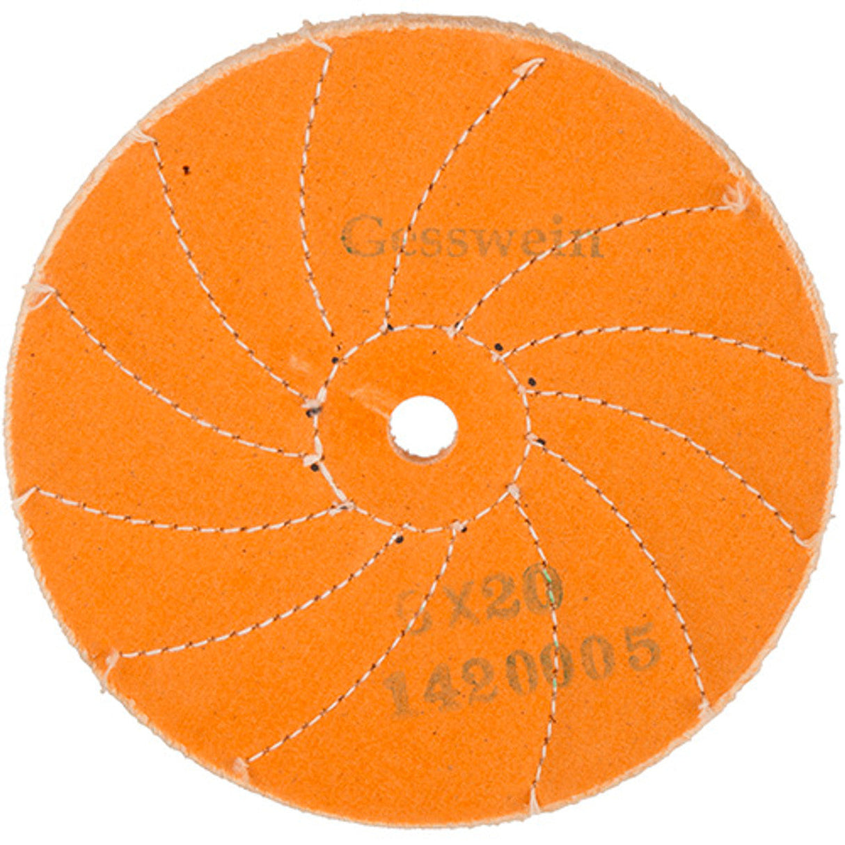 Yellow Spiral Creso Sewed Buff