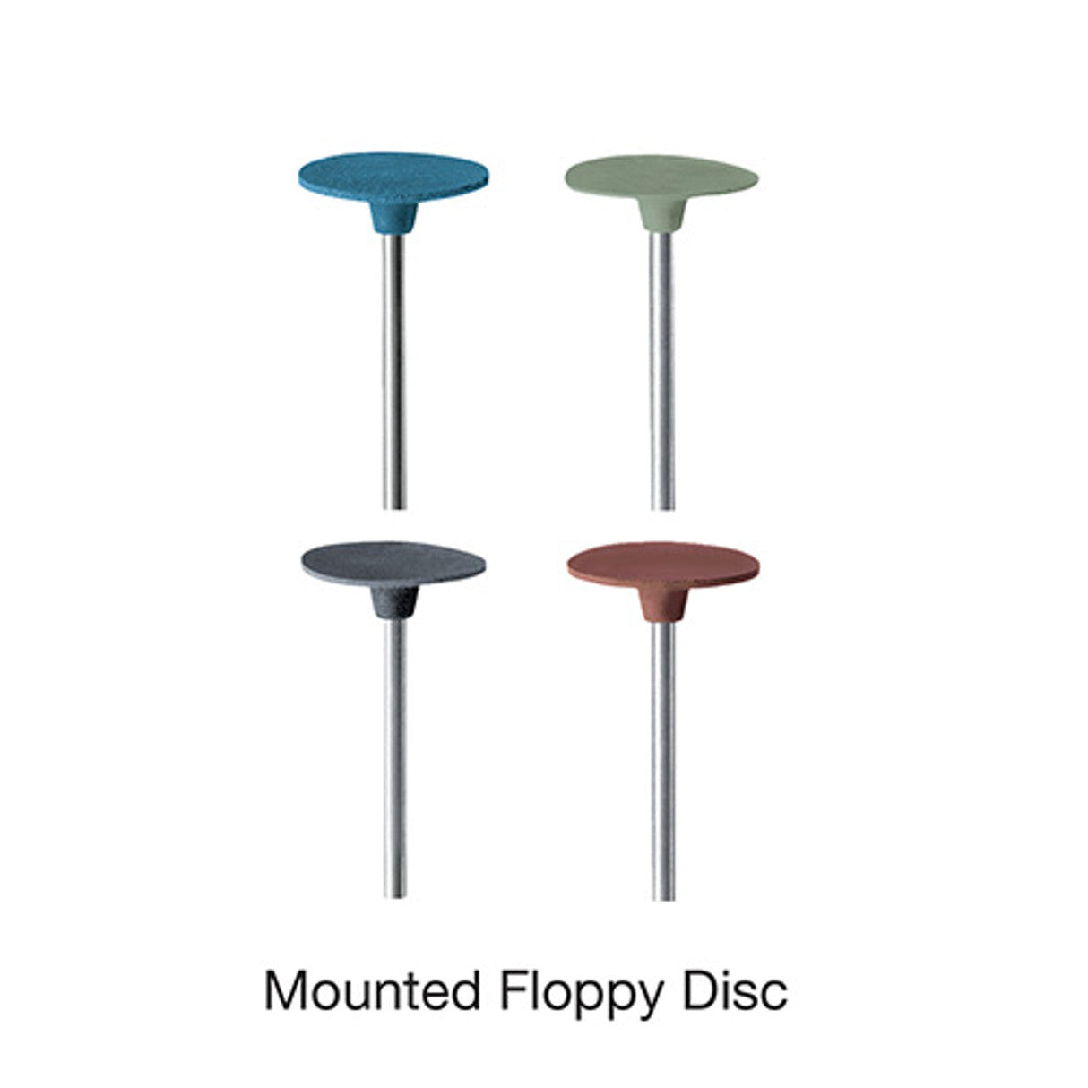 EVE® Poly Polishers, Mounted Wheels & Points - 3/32" Shank