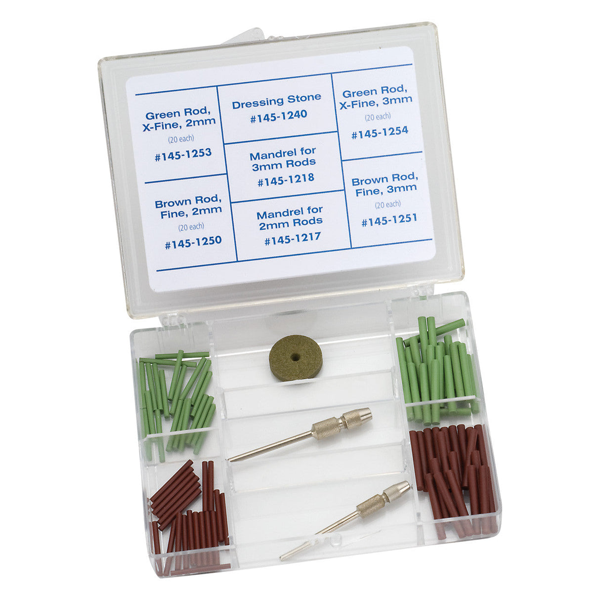 EVE® Poly Polishers Rod Sets - Brown & Green
