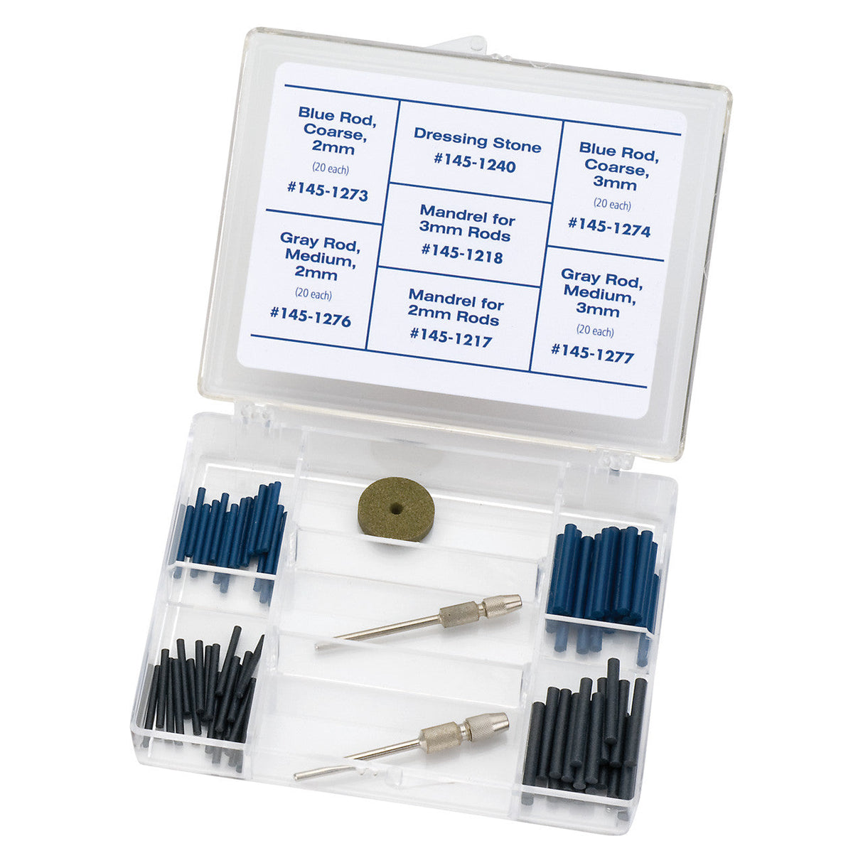 EVE® Poly Polishers Rod Sets - Blue & Gray