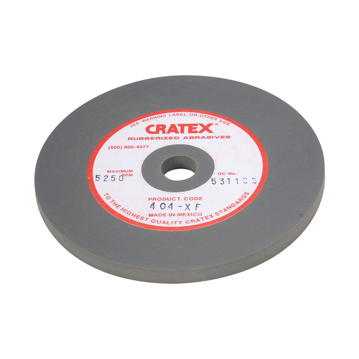 Cratex® Large Wheel, 4"x1/4" - 404