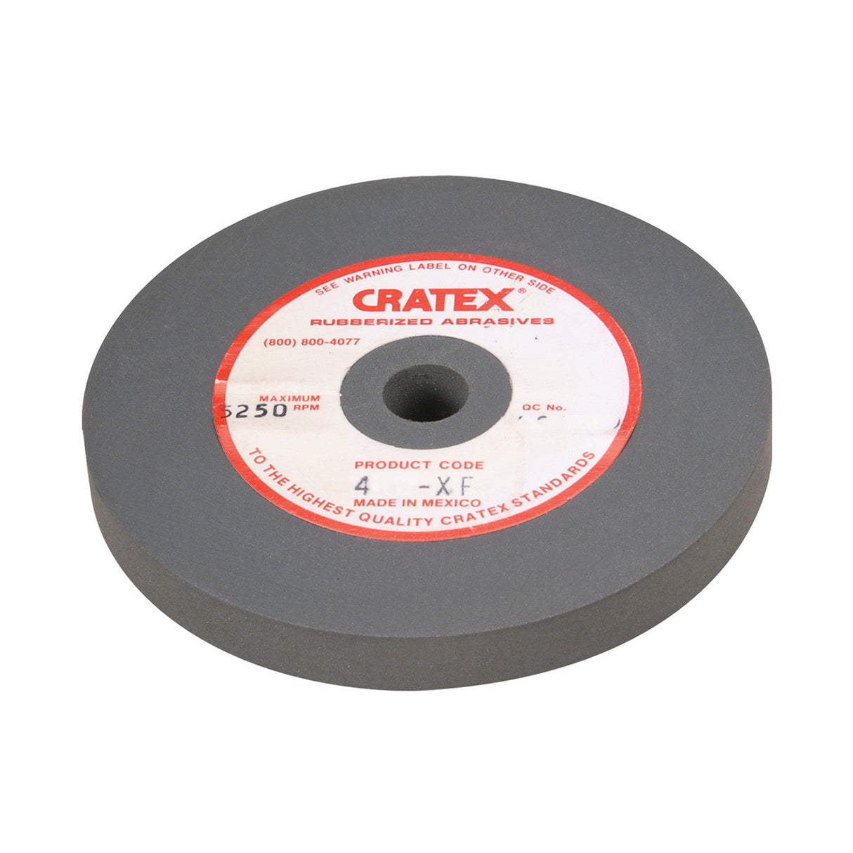 Cratex® Large Wheel, 4"x3/8" - 406