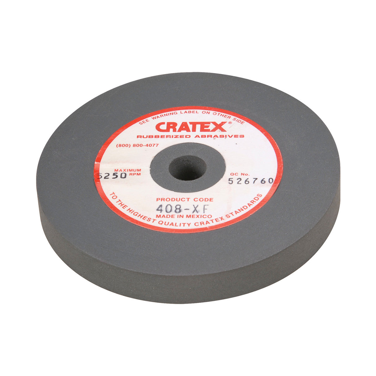 Cratex® Large Wheel, 4"x1/2" - 408
