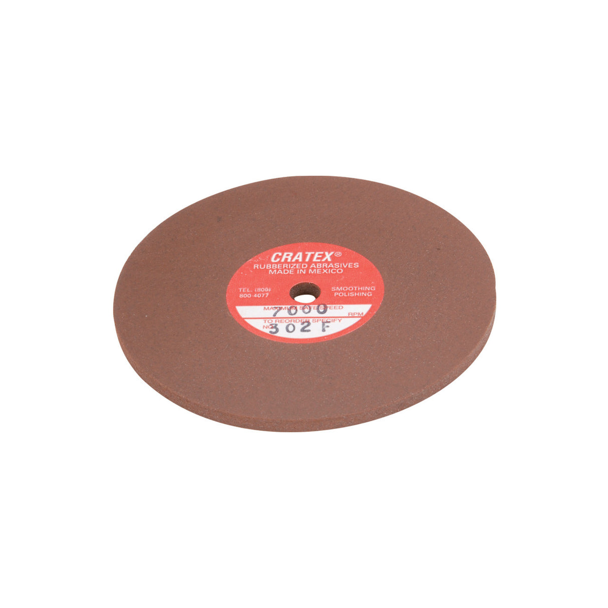 Cratex® Large Wheel, 3"x 1/8" - 302