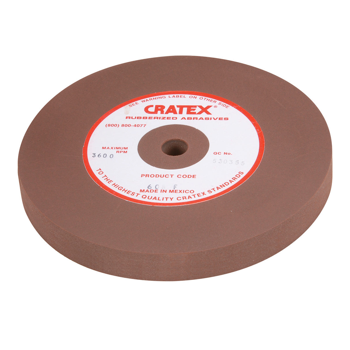 Cratex® Large Wheel, 6"x3/4" - 612