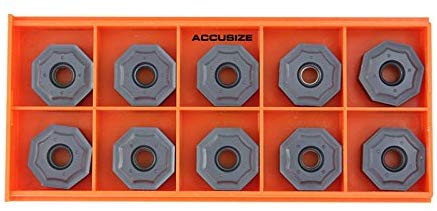 Octagonal Double Side ONGX080608-M Carbide Inserts, PVD Coated