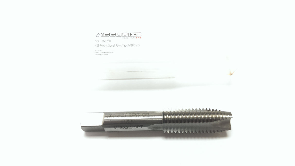 HSS Metric Spiral Flute Point Point Taps