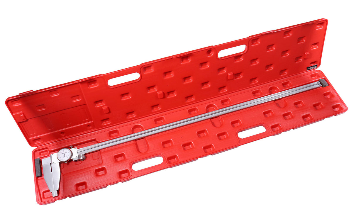 Heavy-Duty Dial Caliper, Stainless Steel