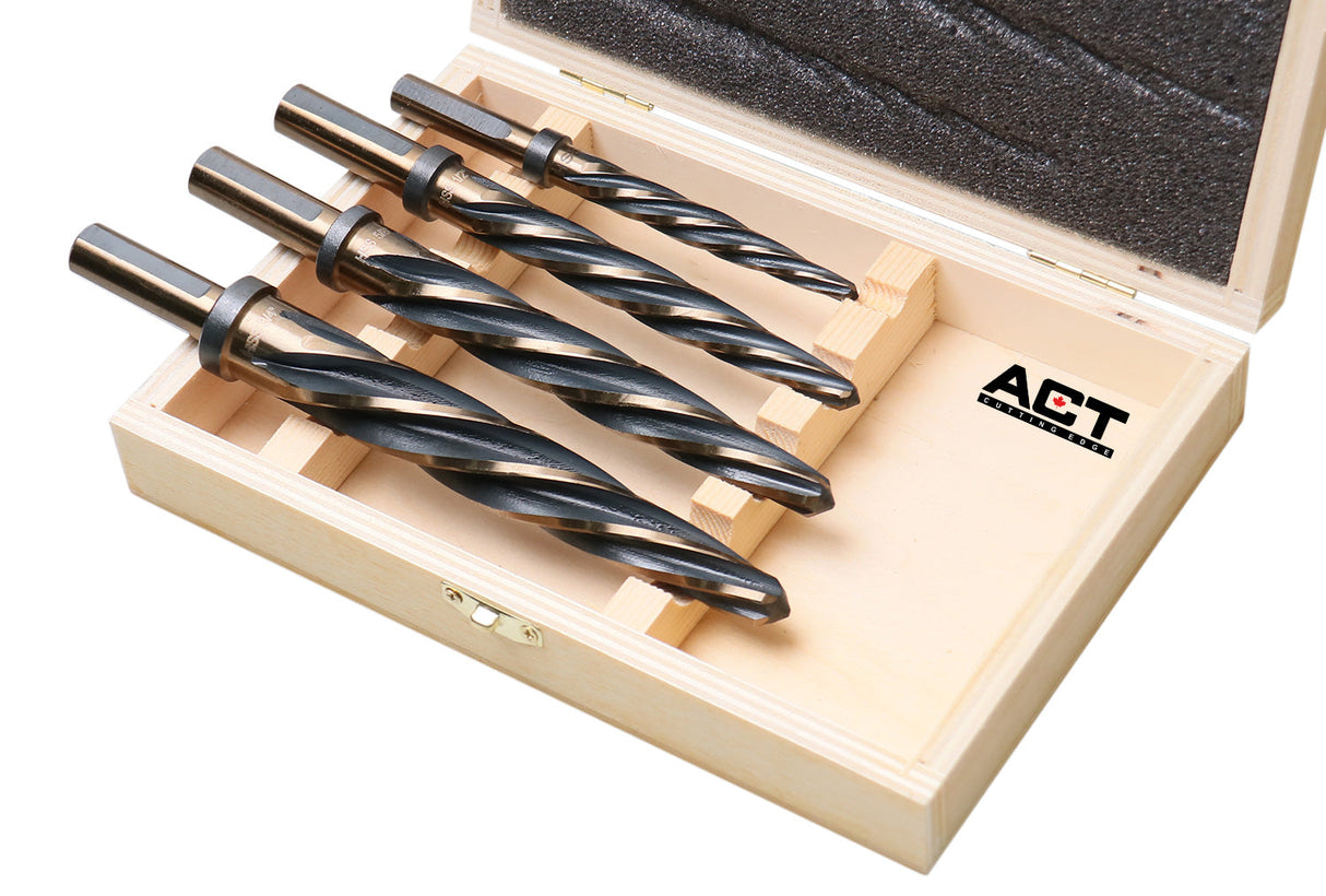 H.S.S. Standard Spiral Flute Super Premium Car Reamer Set