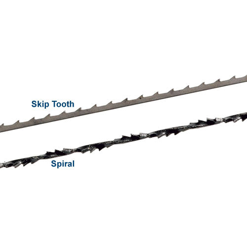 Skip Tooth and Spiral Saw Blades for Wax (Dozen)
