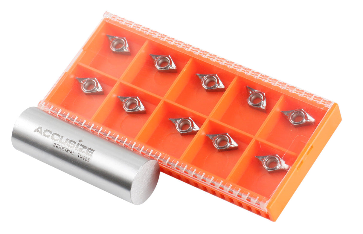 DCGT Carbide Inserts uncoated, cutting Aluminum, 10 Pcs/Box